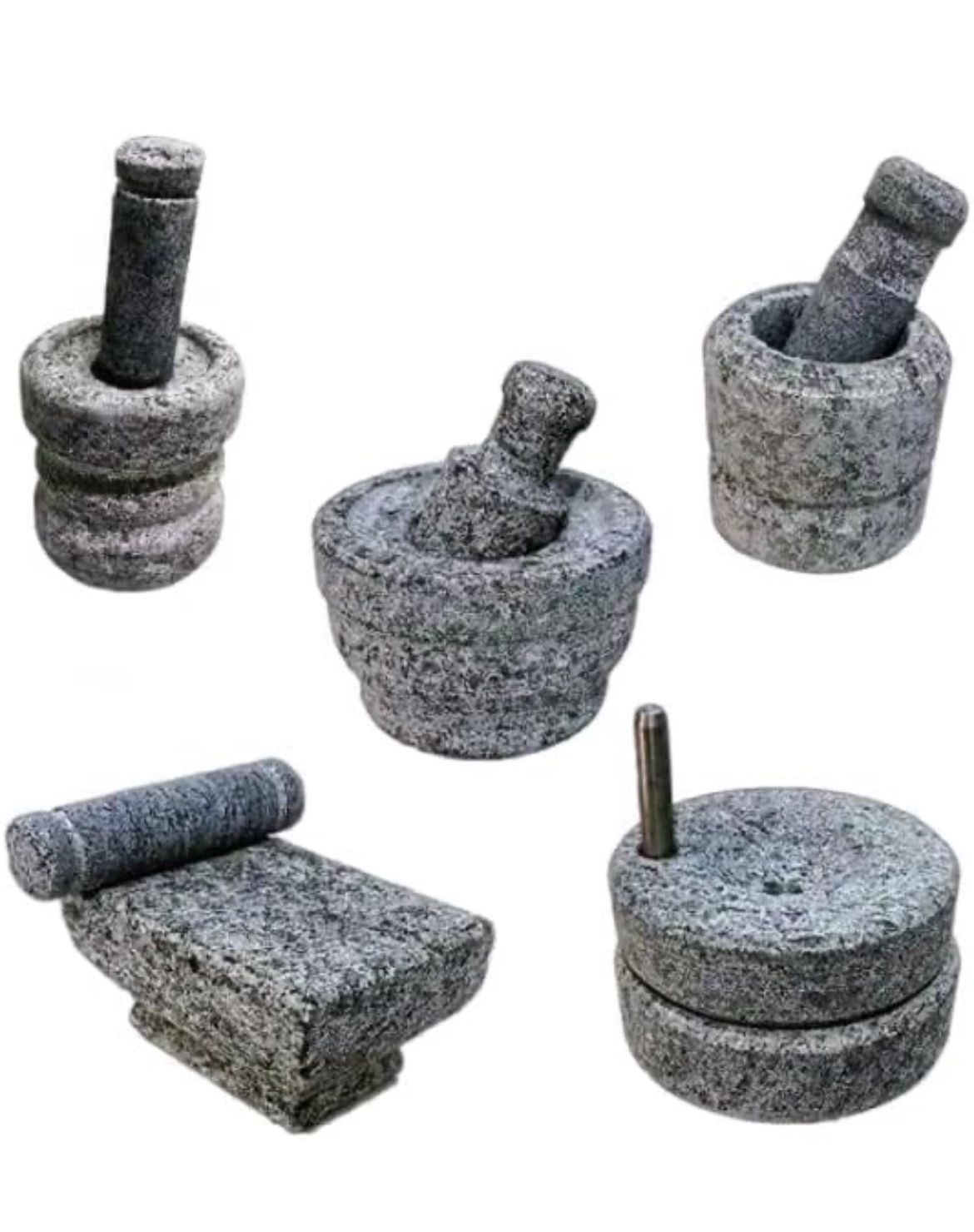 Anketras Miniature Stone Pretend Play Kitchen Set for Kids | Realistic Role Play Toy | Educational & Creative Play Kit | Safe & Durable Stone Material | Ideal Gift for Boys & Girls